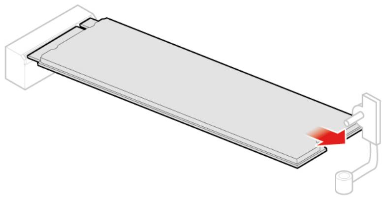 LENOVO M625Q - Remplacement de l'unité de stockage M.2 - 2