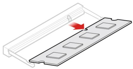 LENOVO M625Q - Remplacement du module de mémoire - 2