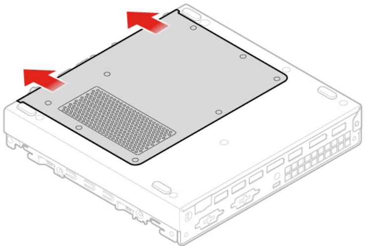 LENOVO M625Q - Remplacement du carter inférieur - 1