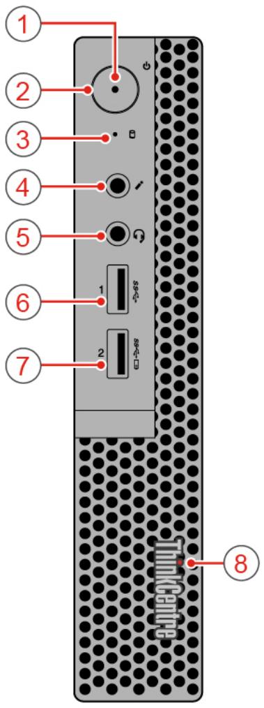 LENOVO M625Q - Vue avant - 1