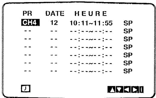 THOMSON DTH6300F - Programmer un enregistrement à l'aide des numérios SHOWVIEW® - 2