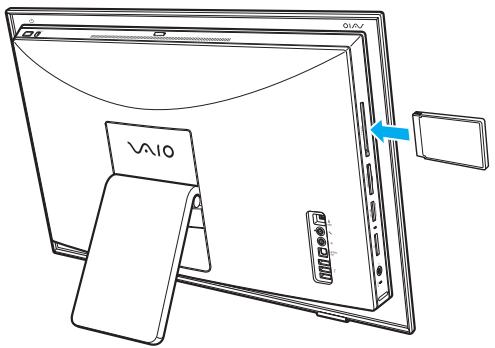 SONY VGC-LT2S2583631 - Pour insérer une carte PC Card - 1
