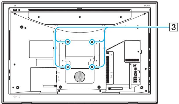 SONY VGC-LT2S2583631 - Les orifices de montage VESA - 2
