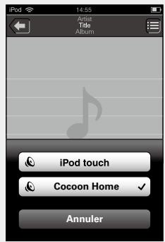 DENON DSDS5SOOWTE2 - Lire en streaming de la musique stockée sur un iPhone, un iPod touch ou un iPad - 2