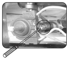 DARTY DaRryROSIERESCUISINETTETR631NOX/1 - CASE 2: regulating screw not visible (see figure 3B) - 3