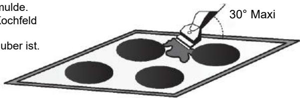 DARTY DaRryROSIERESCUISINETTETR631NOX/1 - Hartnackige Flecken: - 1