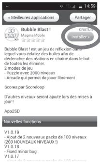 LEXIBOOK TABLET PHONE NOIR - Installer une application sur le téléphone - 1
