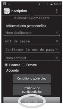 LEXIBOOK TABLET PHONE NOIR - Installer une application sur le téléphone - 5
