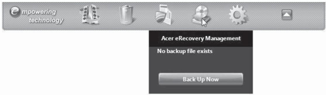 ACER ASP 5735Z-343G25MN - Graver le disque de sauvegarde - 1