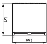 ELECTROLUX EWUS052B5B - Dimensioni - 2