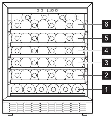 ELECTROLUX EWUS052B5B - Niveau d'étagère - 1