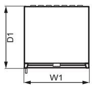 ELECTROLUX EWUS052B5B - Dimensiuni - 2