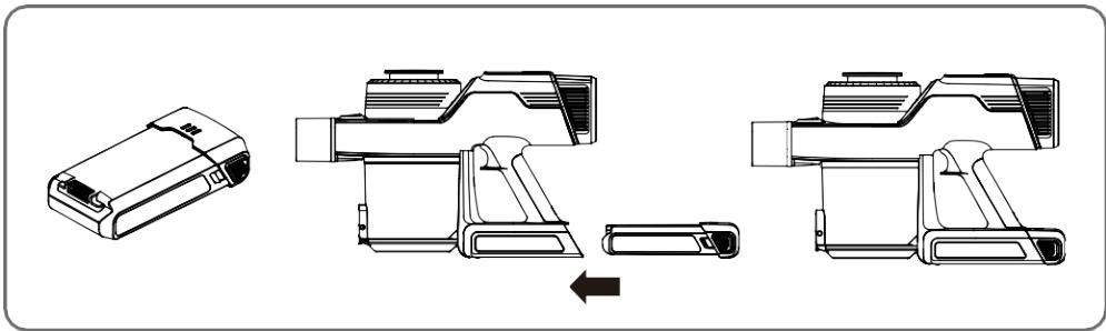 DARTY CVC23400B - Instructions d'installation de la batterie - 1