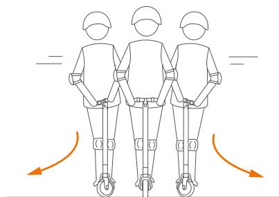 NINEBOT KICKSCOOTER ES2 DARK GREY - AVVERTENZA - 13