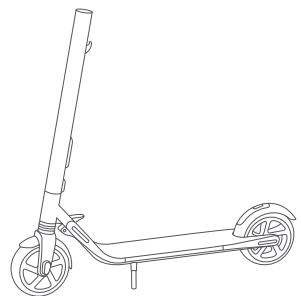 NINEBOT KICKSCOOTER ES2 DARK GREY - Assemblaggio del KickScooter - 1