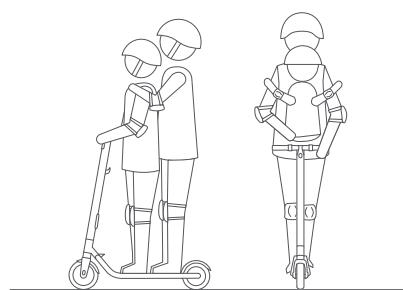 NINEBOT KICKSCOOTER ES2 DARK GREY - AVERTISSEMENT - 23