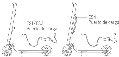 NINEBOT KICKSCOOTER ES2 DARK GREY - Cargar la batería - 1