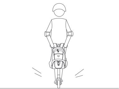 NINEBOT KICKSCOOTER ES2 DARK GREY - WARNING - 13