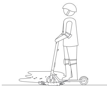 NINEBOT KICKSCOOTER ES2 DARK GREY - WARNING - 15