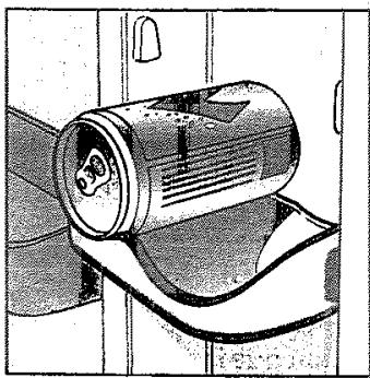 ARISTON MTB 45D2 NF INOX - Compartment spécial pour les boissons en boite - 1