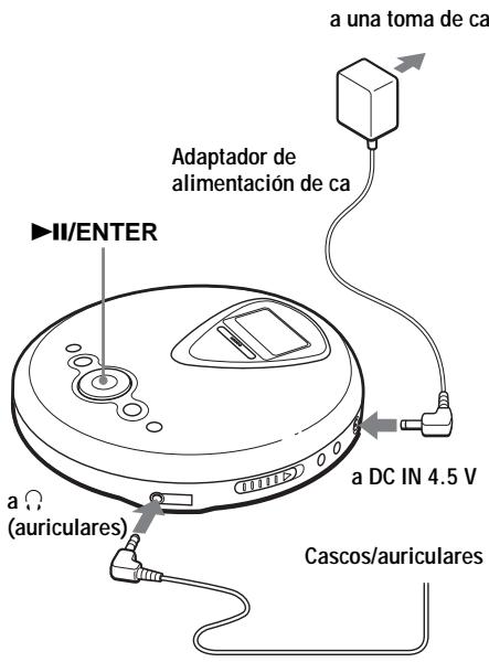 SONY D-NF400/NF401 - Reproduzca un CD. - 2
