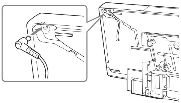 SONY BDV-L800 - Branchez le connecteur de l'adaptateur secteur sur le connecteur DC IN 14V situé au dos de l'unité principale. - 1
