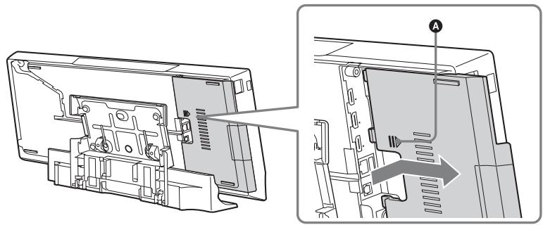 SONY BDV-L800 - Retrait du cache du panneau de l'unité principale - 1