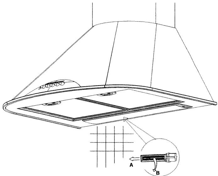 SAUTER GSL703N - MODELE ÉCLAIRAGE A AMPOULE OU NÉON - 1