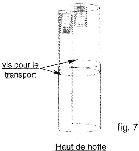 SAUTER GSL703N - Ces pieces ne sont utilisées que lors d'une installation en évacuation (page 9). - 3