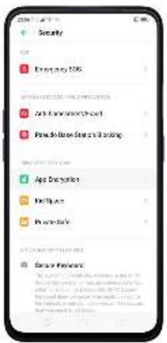 OPPO REN0_10X - Comment chiffre les applications - 1