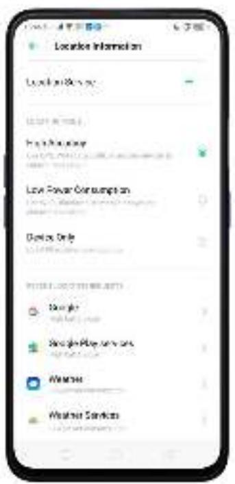 OPPO REN0_10X - 5.16Service de localisation - 3