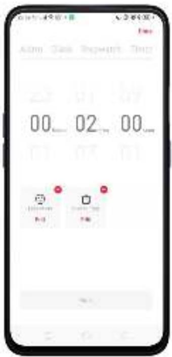 OPPO REN0_10X - Personnaliser le minuteur - 4