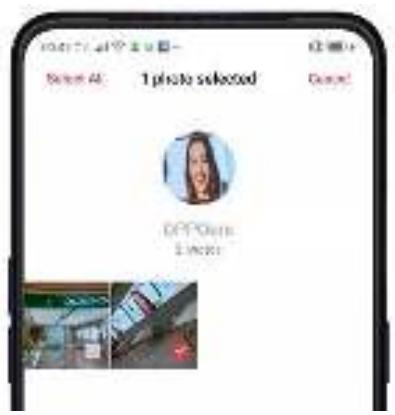 OPPO REN0_10X - Définir une photo de couverture pour l'album Personnel - 1