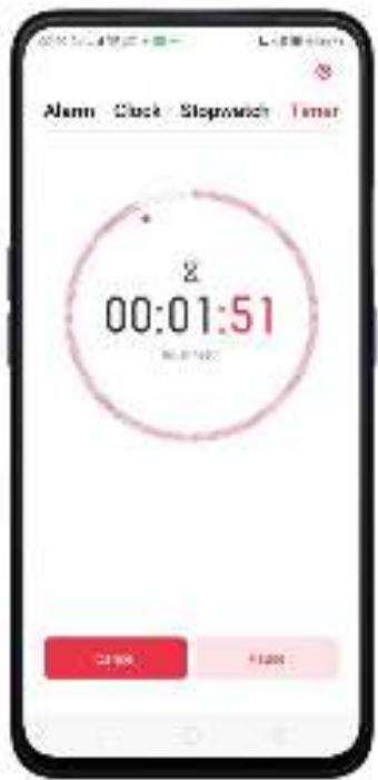 OPPO REN0_10X - Personnaliser le minuteur - 10