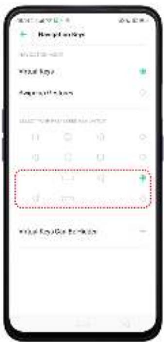 OPPO REN0_10X - 2 options ajoutées à la disposition de vos touches préférentes au niveau des touches de navigation - 1