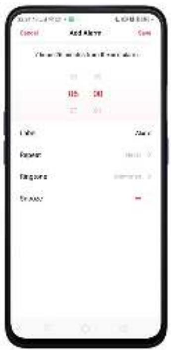 OPPO REN0_10X - Régler les alarmes - 1