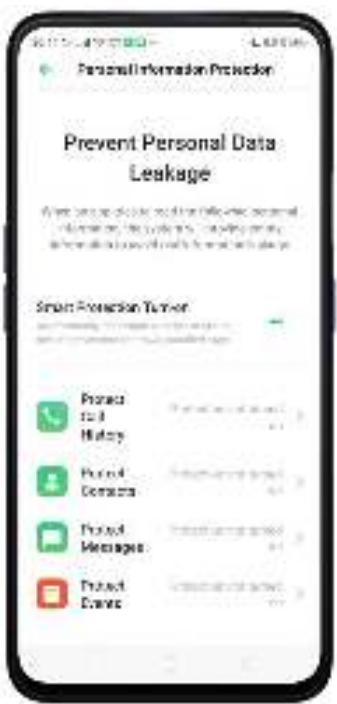 OPPO REN0_10X - Protégier les informations personnelles - 6