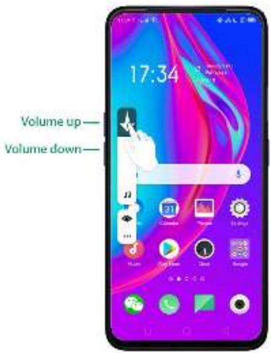 OPPO REN0_10X - Design du réglage du volume - 1