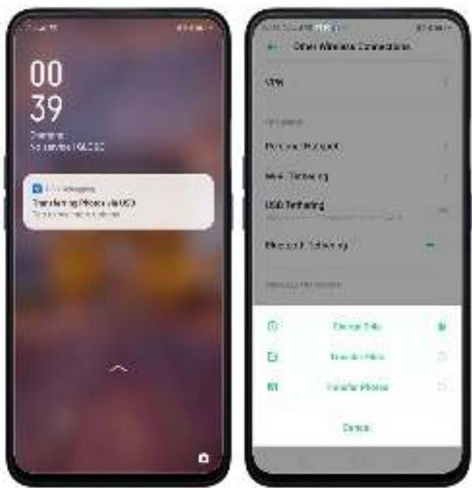 OPPO REN0_10X - Partager des fichiers par cable - 1