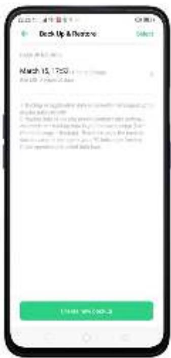 OPPO REN0_10X - Sauvegarder votre téléphone - 2