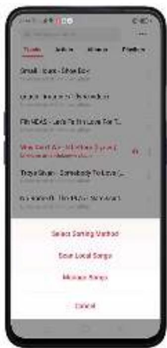 OPPO REN0_10X - Scanner les morceaux locaux - 1
