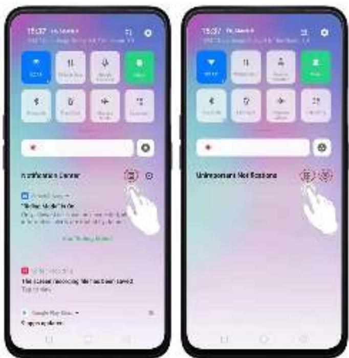OPPO REN0_10X - Centre de notifications - 1