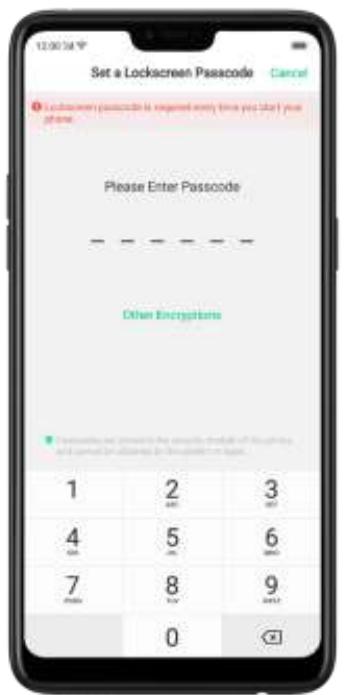OPPO REN0_10X - Code de l'écran de verrouillage - 1