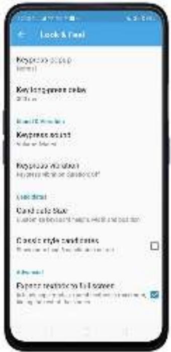 OPPO REN0_10X - Paramètres généraux du clavier - 1
