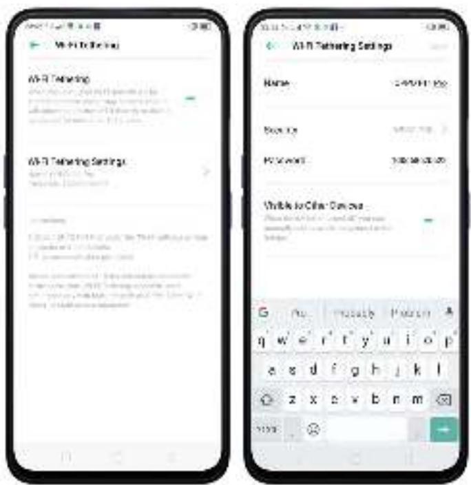 OPPO REN0_10X - Utiliser le partage de connexion Wi-Fi - 1