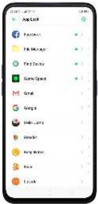 OPPO REN0_10X - Comment chiffre les applications - 3