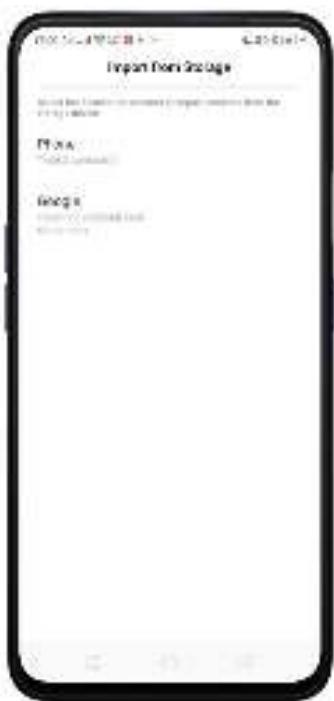 OPPO REN0_10X - 7.6.3.Importer et exporter les contacts - 2
