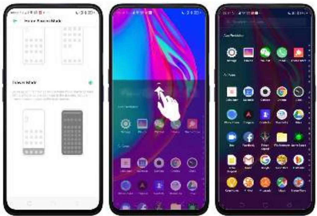 OPPO REN0_10X - Mode d'écran d'accueil ajusté - 2