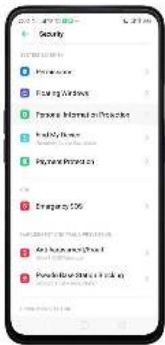 OPPO REN0_10X - Protégier les informations personnelles - 1