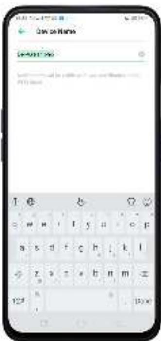 OPPO REN0_10X - 6.1.Nom du dispositif ColorOS 6.0 - 2